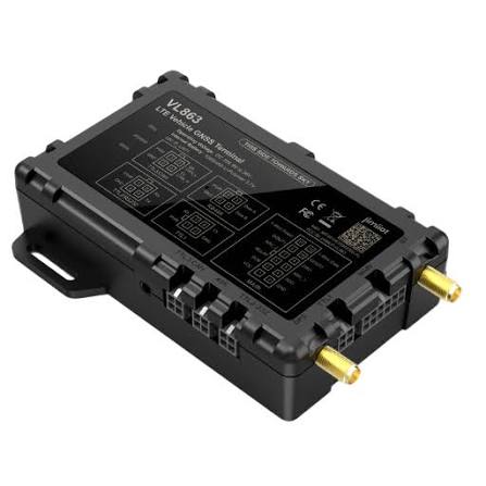 Jimi VL863 Advanced 4G LTE Vehicle GPS Tracker – Pro CAN Bus & OBD-II Telematics Gateway with Bluetooth Support, Remote Fuel/Power Cut-Off, and Multi-Sensor Expansion for Fleet Management