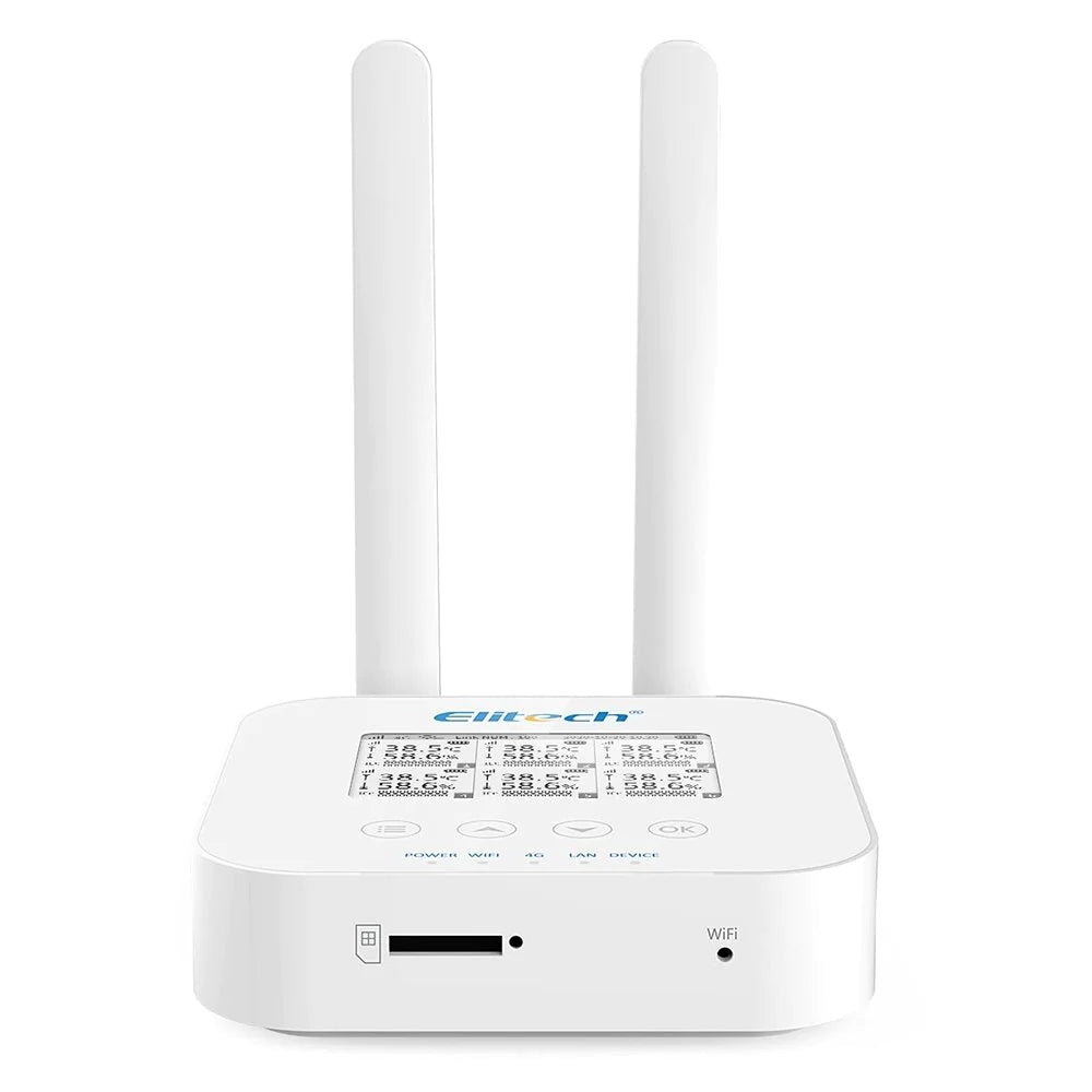 Elitetech LoRa Gateway RCW-3000  Support 4G, Wifi, Ethernet ideal for SFDA Solution in big warehouses