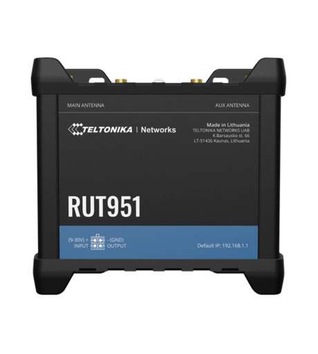 Teltonika RUT951 Industrial Dual SIM LTE 3 Ports Router