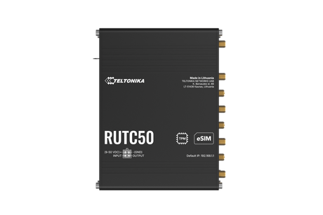 Teltonika RUTC50 5G Powerfull eSIM WiFi 6 ROUTER