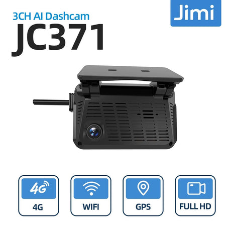 JC371 Multi-Channel AI DashCam for Fleet Safety & Real-Time Monitoring